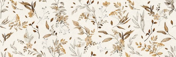 Opoczno Glazura Flero White Inserto 29x89