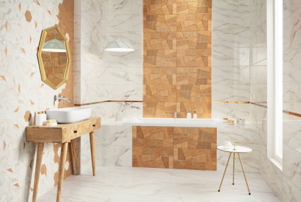 Domino Flare White 30,8x60,8