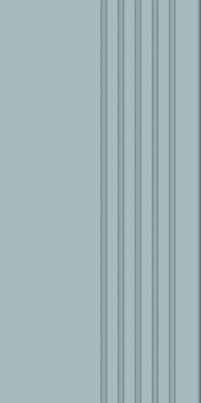 Tubądzin Stopnica podłogowa Cielo e Terra Blu MAT 59,8x29,6