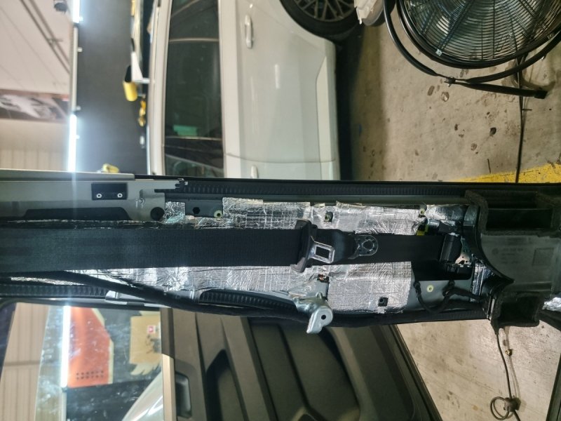 Wygłuszenie kabina campervana wersja podstawowa