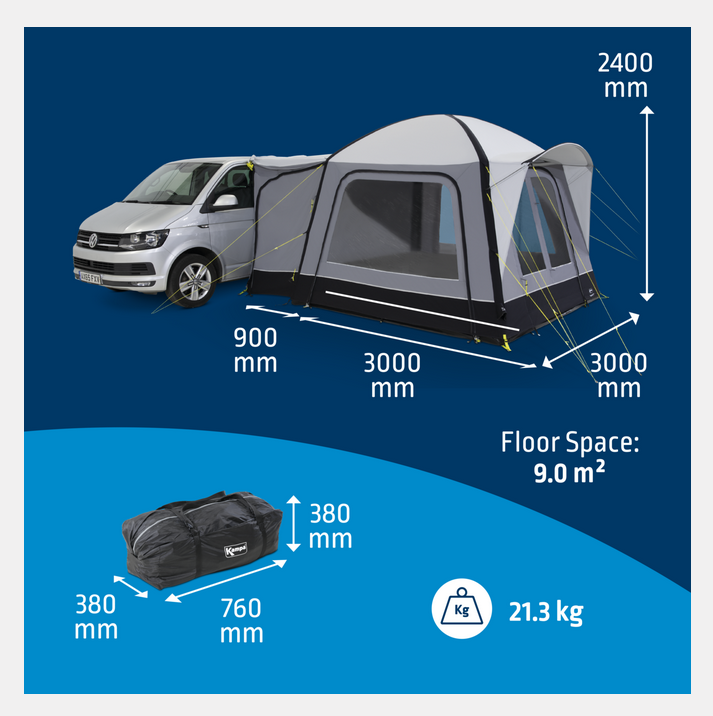 przedsionek Kampa Cross AIR TC