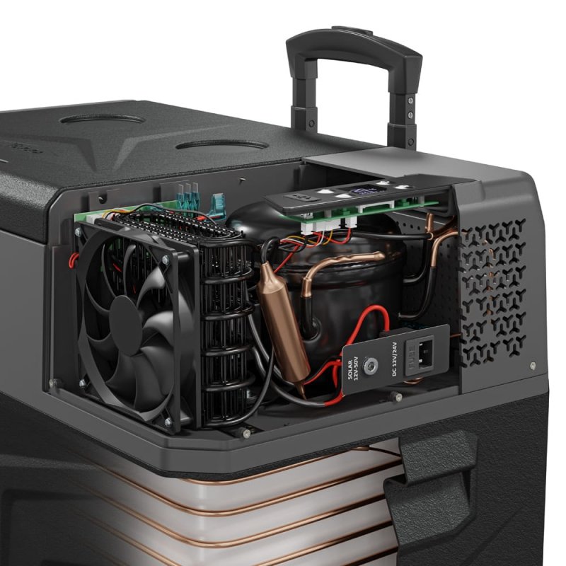 lodówka kompresorowa Yolco bcx40 kampervan przyczepa volkswagen california mercedes marco polo