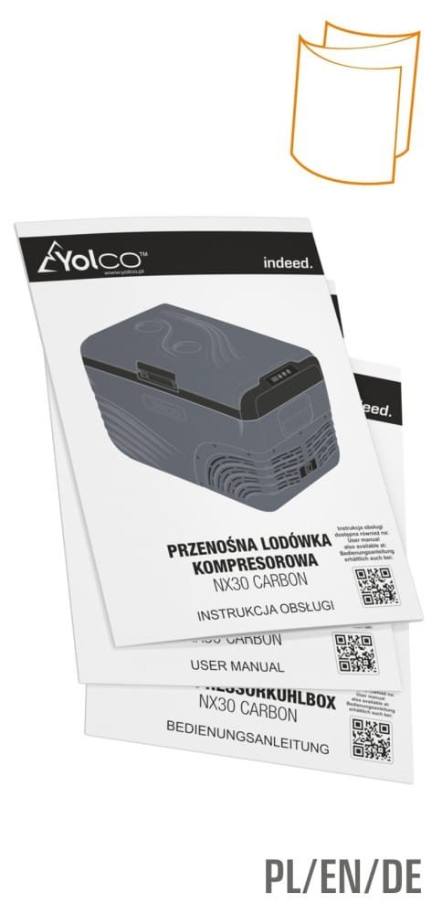 lodówka kompresorowa Yolco nx50 kampervan przyczepa volkswagen california mercedes marco polo