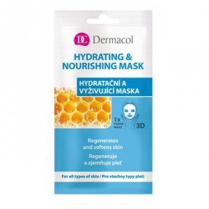 Dermacol 3D Hydrating And Nourishing Mask nawilżająco-odżywcza maseczka do twarzy w płachcie 15ml