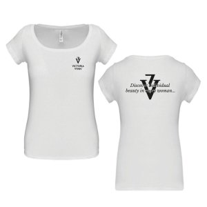  Koszulka biała VV - damska L