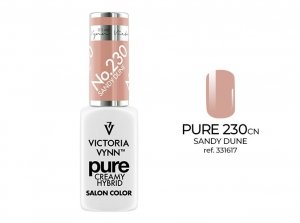 Kremowy Lakier Hybrydowy PURE kolor:  No 230 Sandy Dune