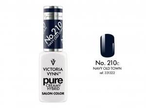Kremowy Lakier Hybrydowy PURE kolor:  No 210 Navy Old Town