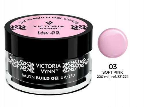  BUILD GEL -   Żel budujący 200ml No.003 Soft Pink