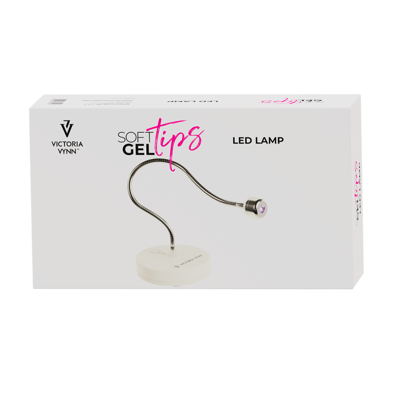    SOFT GEL TIPS Set - Zestaw (Lampa + Preparaty + Tipsy)