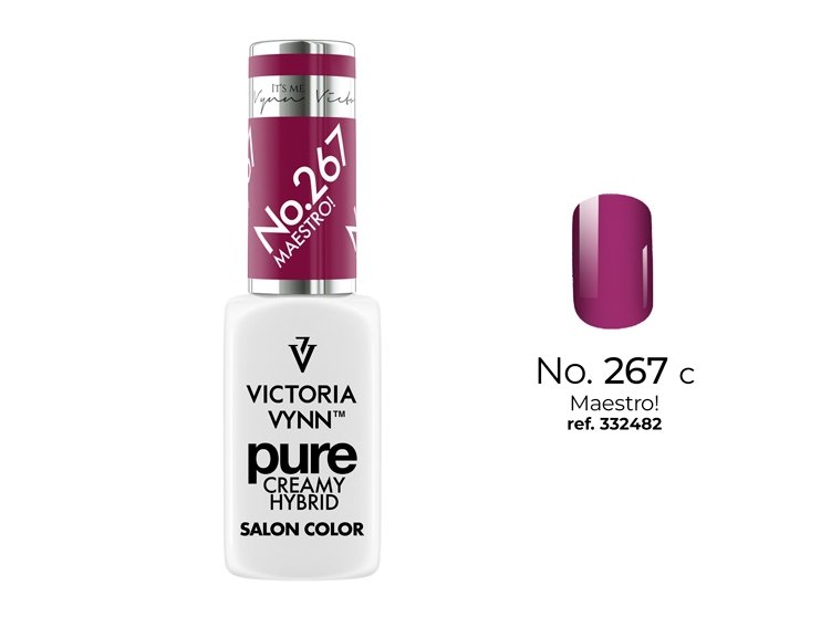          Kremowy Lakier Hybrydowy PURE kolor:  No  267 Maestro!