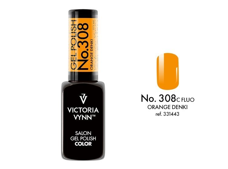  Victoria Vynn Salon Gel Polish COLOR kolor: No 308 Orange Denki