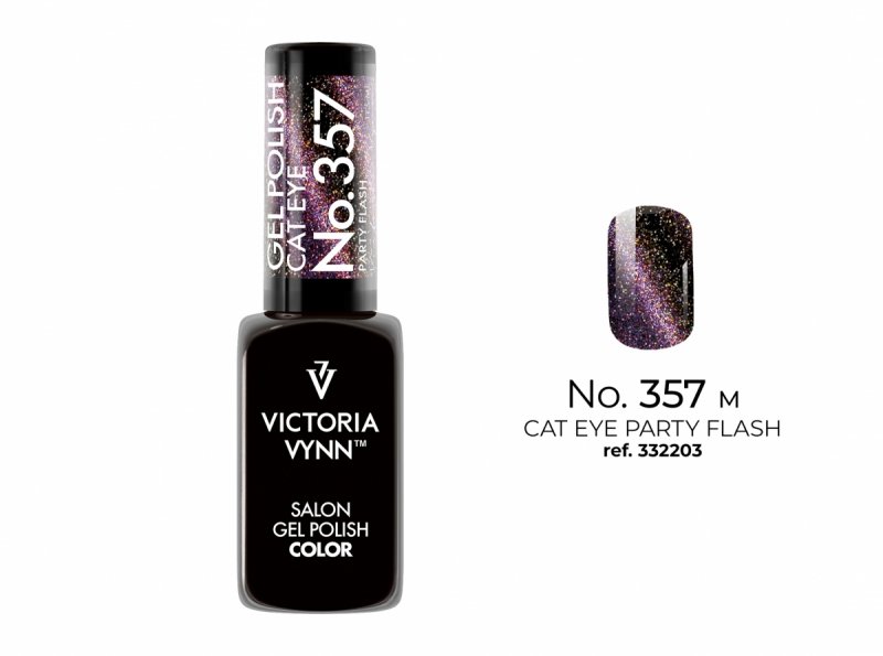 Victoria Vynn Salon Gel Polish COLOR kolor: No 357 Cat Eye Party Flash