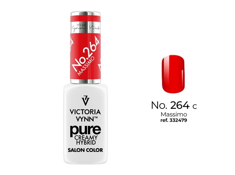       Kremowy Lakier Hybrydowy PURE kolor:  No  264 Massimo