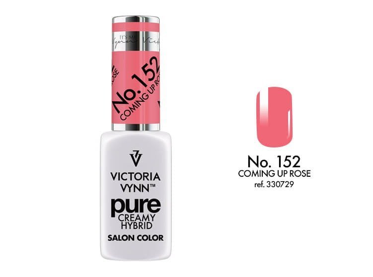  Kremowy Lakier Hybrydowy PURE kolor:  No 152 Coming Up Rose