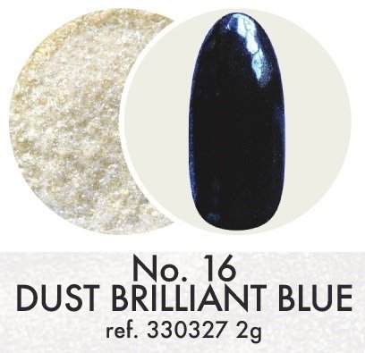  Pyłek dekoracyjny: Brilliant Blue No.16
