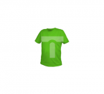 VILS t-shirt bawełniany zielony M (50)