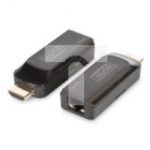 Mini Przedłużacz/Extender HDMI do 50m po skrętce Cat.6/7 1080p 60Hz FHD HDCP 1.2 z audio (zestaw) DS-55203