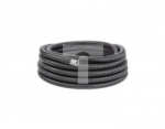 Rura karbowana peszel metalowy Anaconda Multitite 16/13mm 1250N UV w powłoce PVC IP67 czarna /10m/