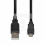 Kabel IBOX USB 2.0 A/B MICRO 1,8M IKU2M18 (USB 2.0 typu A - USB 2.0 typu A 1,8m kolor czarny)