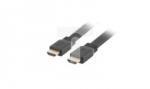 Kabel HDMI Highspeed with Ethernet Premium 4K/Ultra HD FLAT 5m CA-HDMI-21CU-0050-BK