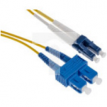 Kabel światłowodowy, OS1 Jednomodowy, Żółty, LC/SC