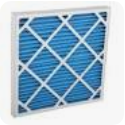 Filtr powietrza HVAC, 495 x 495 x 45mm, RS PRO