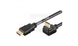 Przewód HDMI™ 1.4 HighSpeed 270 z Ethernet czarny 0,5m 44907