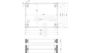 Panel montażowy 4 Plinth side panels 200x500 NSYSPS5200