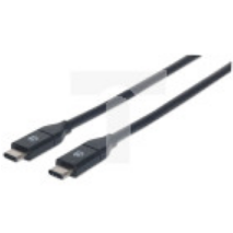 Kabel USB C-C M/M 0,5m USB3.1 SuperSpeed+ czarny, MHT 354899
