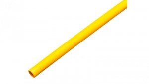 Rura termokurczliwa cienkościenna CR 3,2/1,6 - 1/8 cala żółta /1m/ 8-7063 /50szt./