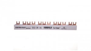 Szyna łączeniowa 3P 80A 16mm2 widełkowa (12mod.)3F S12 3F-10 45.321