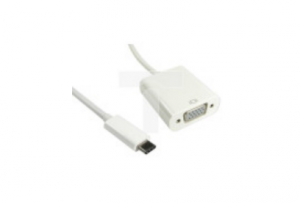 Adapter, do wyświetlaczy: 1, USB C, USB 3.1, VGA