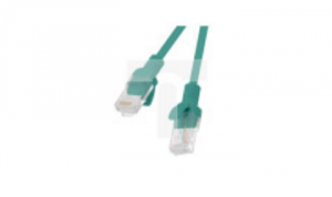 Kabel krosowy patchcord U/UTP kat.5e 1,5m zielony PCU5-10CC-0150-G