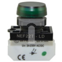 Lampka NEF22 zielona W0-LD-NEF22TLD Z