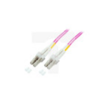 Kabel krosowy / Patchcord światłowodowy OM4 50/125 MM LC-LC Duplex 10m/ EFB