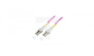Kabel krosowy Patchcord światłowodowy OM4 50/125 MM LC-LC Duplex 3m EFB O0319.3, 022501