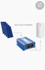 Przetwornica Solarna ECO Solar Boost MPPT-3000 3kW AZO00D1174