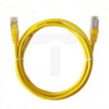 Kabel krosowy (Patch Cord) SF/UTP kat.6A żółty 3m 051782