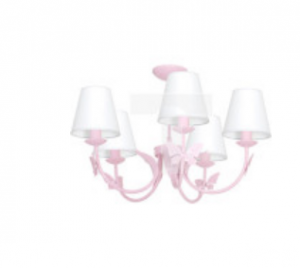 Lampa sufitowa alice pink 5xE14 MLP964
