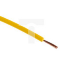 Kabel trzynormowy, dł. 100m 0,75 mm², 14 A, 1 kV DC, 600 V AC, Maks. +105C Żółty Zgodność z trzema normami, RS PRO