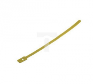Opaska kablowa z rzepem Żółty, 325mm 25 mm RS PRO Opaska kablowa