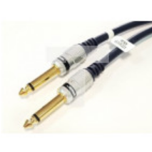 Kabel audio Jack 6,3 mono/Jack 6,3 mono MK46 1m
