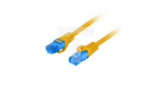 Kabel krosowy patchcord S/FTP kat.6A LSZH CCA pomarańczowy 10m