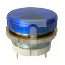 Lampka D30 24V-230V niebieska W0-LDW-D30H N