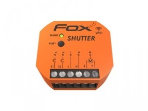 FOX Przekaźnik jednokanałowy Wi-Fi 230 V SINGLE SWITCH Wi-R1S1P-P