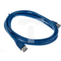 Przedłużacz USB, dł. 2m, kolor: Niebieski