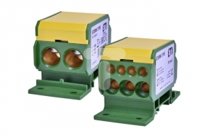 Blok rozdzielczy 192A (2x4-70mm2/3x2,5-25mm2+4x2,5-16mm2) żółto-zielona EDBM-7/PE 001102424