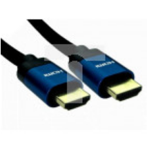 1m 8K HDMI M-M 28awg Blue Aluminium Hood