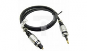 Kabel optyczny T-J Toslink Jack SPDiF (Toslink - mini Toslink) OP50 1m