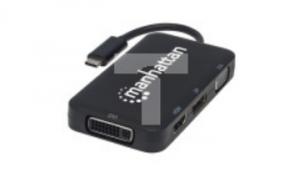 Adapter AV USB-C na HDMI/DP/DVI/VGA 4K60Hz, MHT 152600
